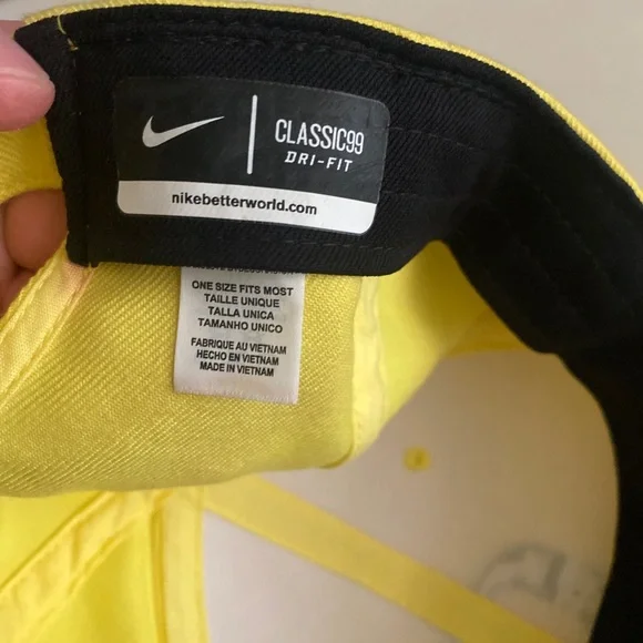 Nike Oregon Ducks Classic99 Yellow Hat, OS, Nice Condition - Picture 5 of 6
